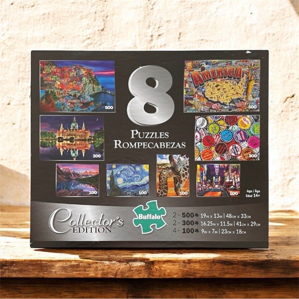 🧩 Buffalo Collector’s Edition Puzzle Set